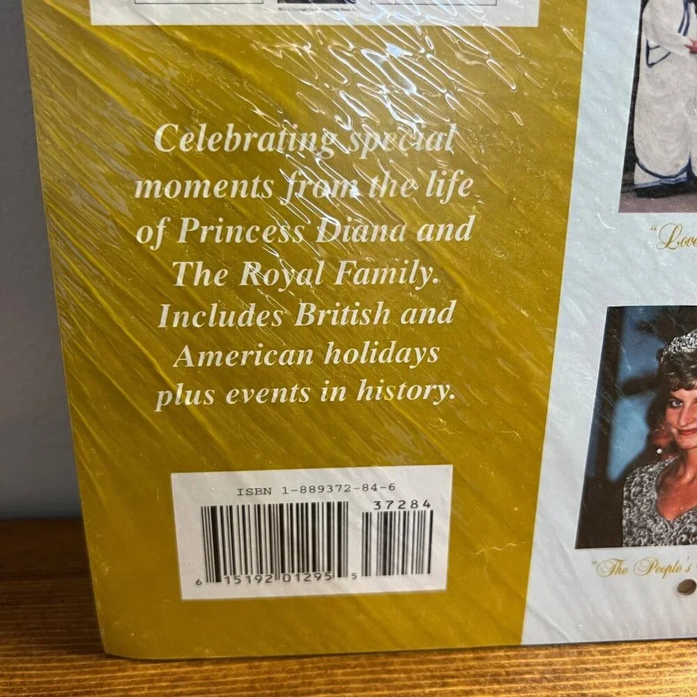 Diana Queen of Hearts 1998 Limited Edition Remembrance Calendar NEW SEALED